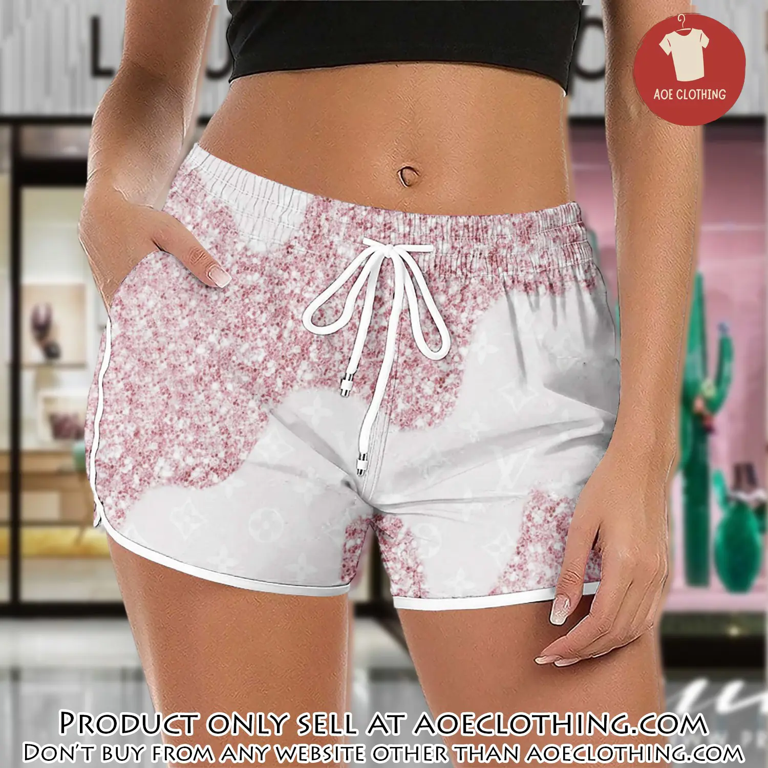 Limited edition lv women shorts lady beach shorts wms1029 aoe2609599